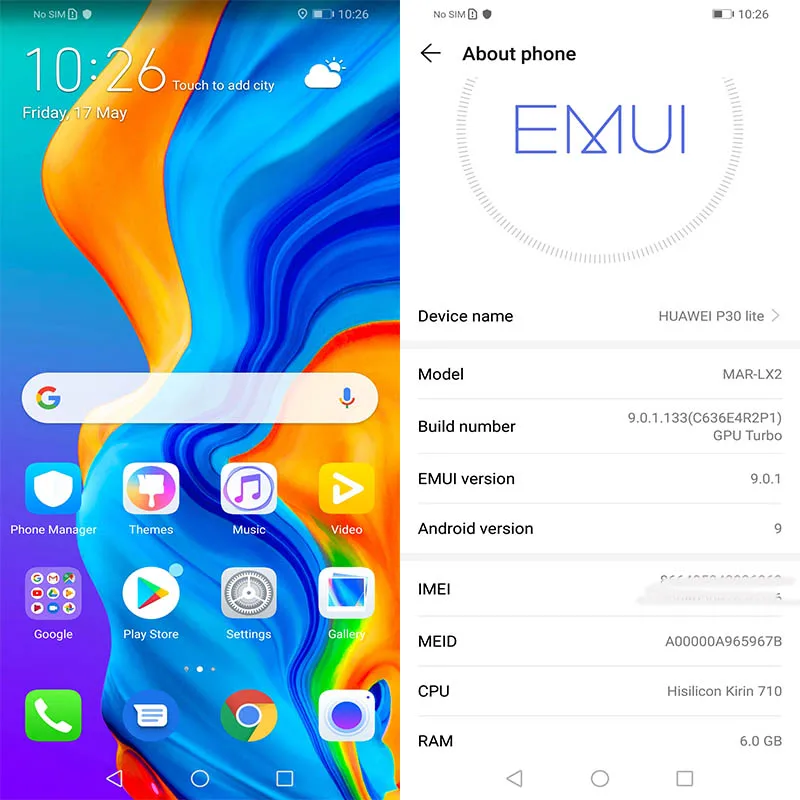 Мобильный телефон huawei P30 Lite Nova 4e с глобальной прошивкой, 6,15 дюймов, 4 ГБ/6 ГБ, 128 ГБ, восьмиядерный смартфон Kirin 710, Android 9,0, камера 32 МП