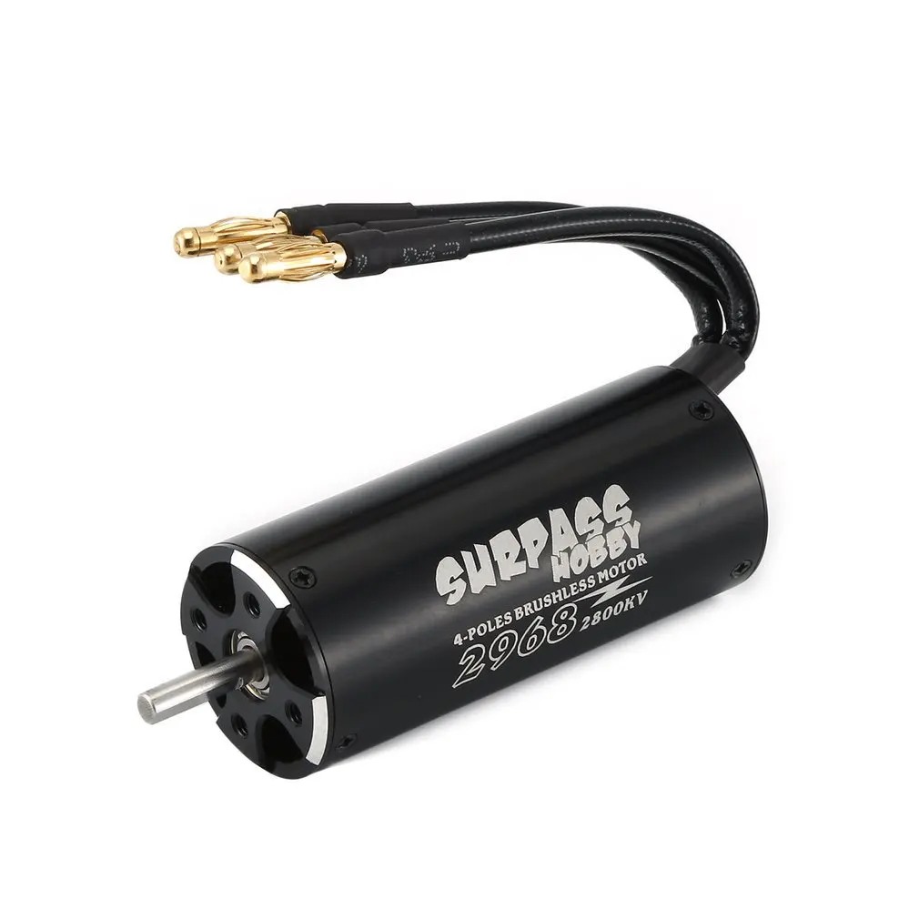 

Бессенсорный бесщеточный двигатель SURPASS HOBBY 2968 2800KV для Traxxas Blast Feilun FT011 FT012 600-800 мм, запчасти для радиоуправляемых моделей, аксессуары для лодо...