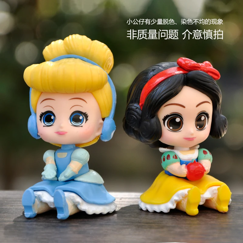 Новинка 2021 стильные Красивые Сказочные Фигурки принцессы ПВХ модели кукол