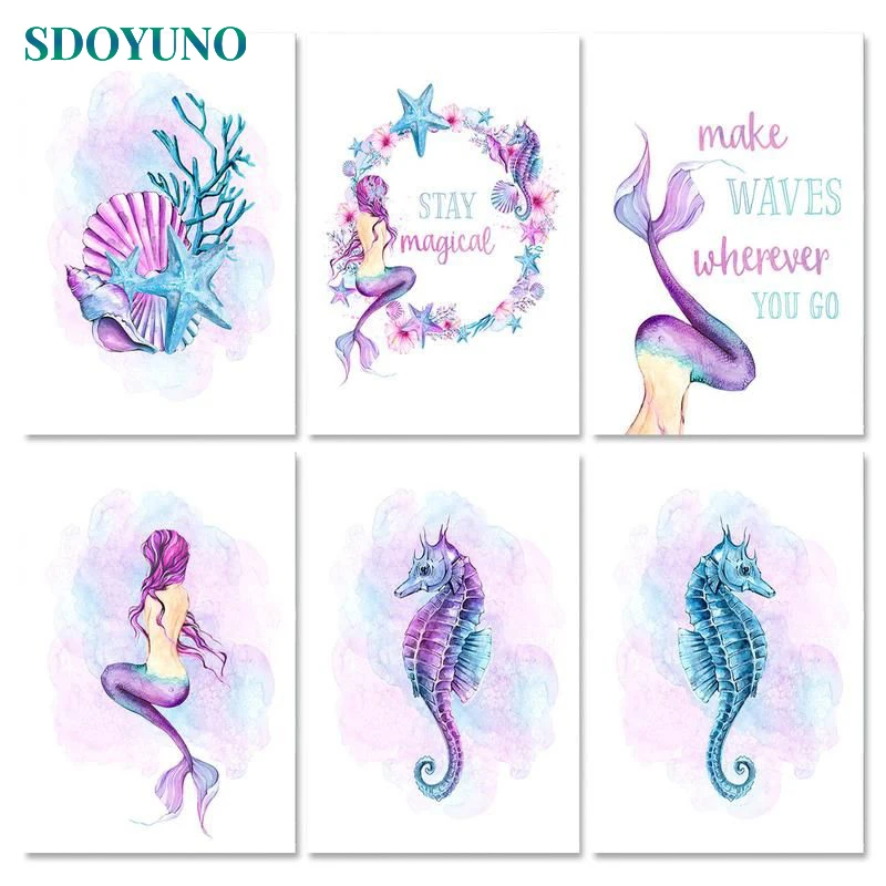 

Набор для рисования по номерам на холсте, 60x75 см