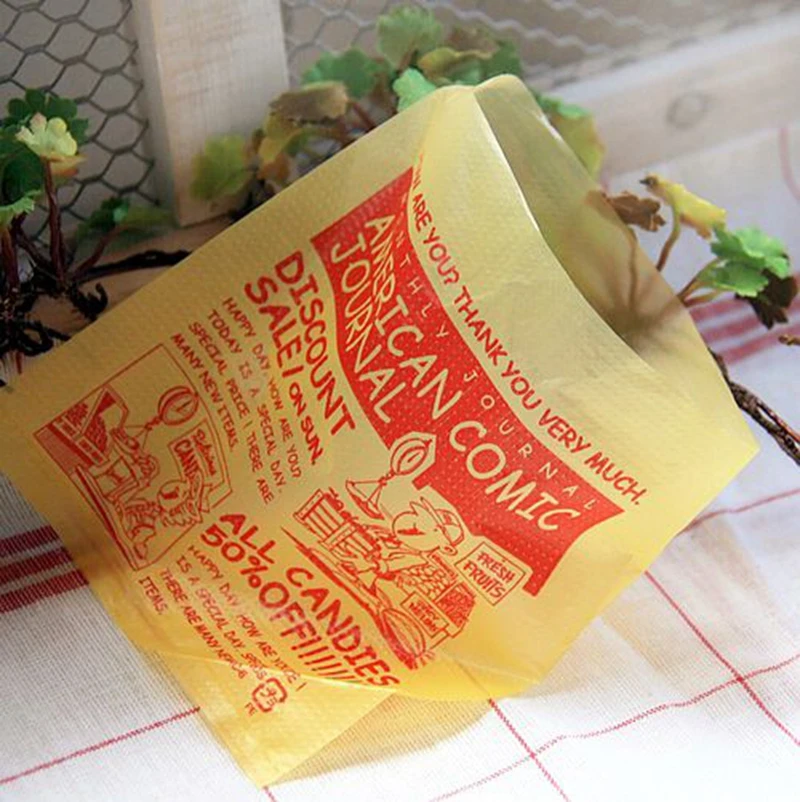 

Comic gift packing bag candy bag biscuit bag gift bag 17cmx25cm 200pcs/lot