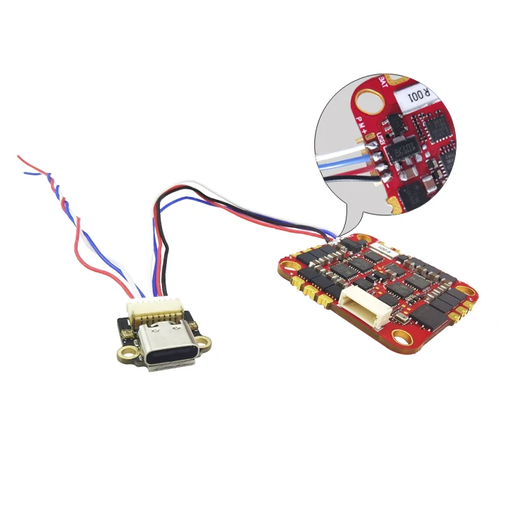 HAKRC F722 40A AIO Dual USB управление полетом 4в1 BLHELI _ S ESC 2-6S 25 5x25 5 мм для DJI HD VTX CADDX CRSF FPV Racing Drone
