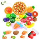 Новинка 2020, пластиковая пищевая игрушка для ролевых игр, нарезка фруктов, овощей, безопасная пищевая игрушка для ролевых игр, детские развивающие игрушки ZXH