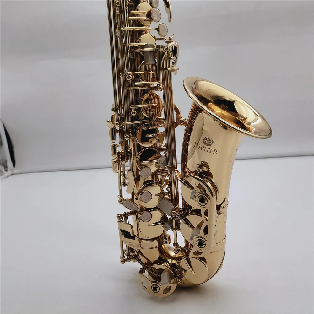 Музыкальный Саксофон Jupiter JAS-767GL Alto Eb Tune Новое поступление латунный золотой