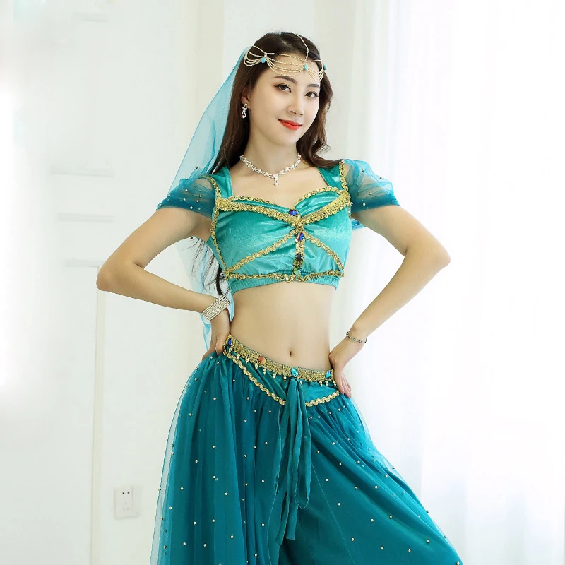 Костюм принцессы в арабском стиле для девочек наряд на день рождения Хэллоуин