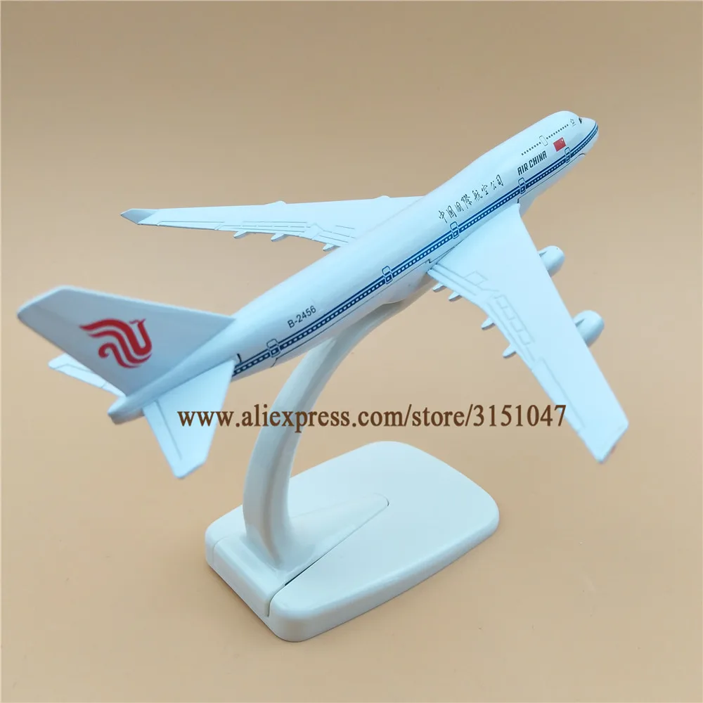 16 см Air China Airlines Boeing 747 B747 B 2456 модель самолета сплав Металл литье под давлением Airways