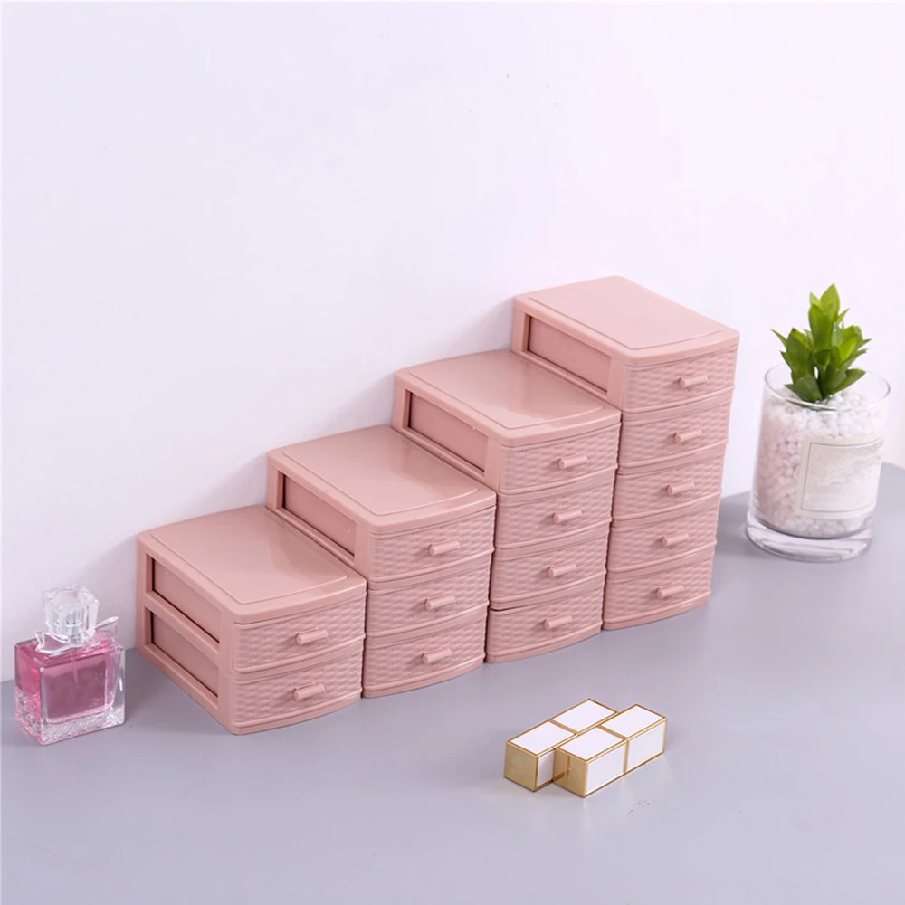 Высокое качество ящик для хранения пластиковый косметический макияж контейнер