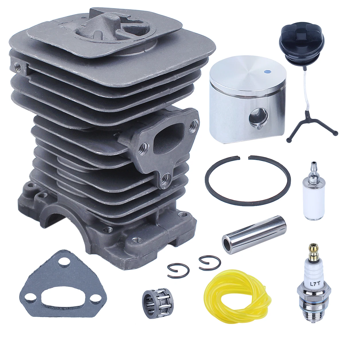 Комплект поршней цилиндра 40 мм для бензопилы Husqvarna 136 137 141 142 Repalce 530069941 топливный