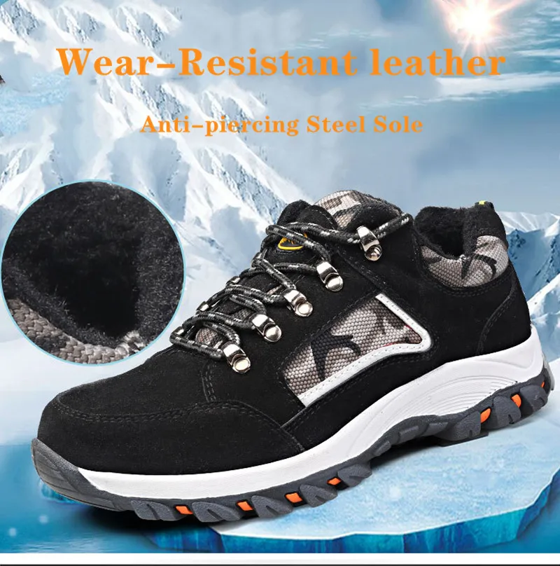 Рабочая обувь размеры 38 46 безопасные ботинки для работы по щиколотку со стальным