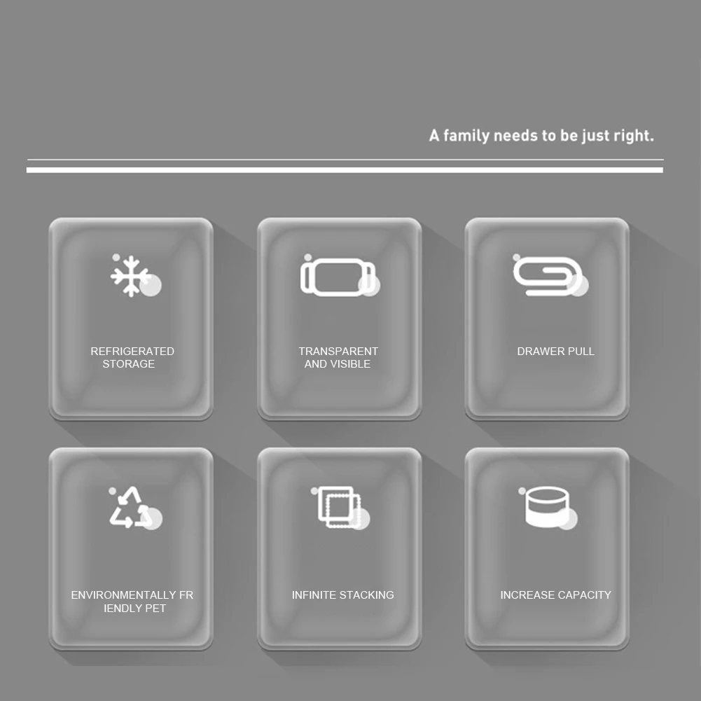 

Storage Case Transparent Double Layer Easy Clean Kitchen Refrigerator Keep Fresh Eggs Box Drawer Type Container Large Capacity