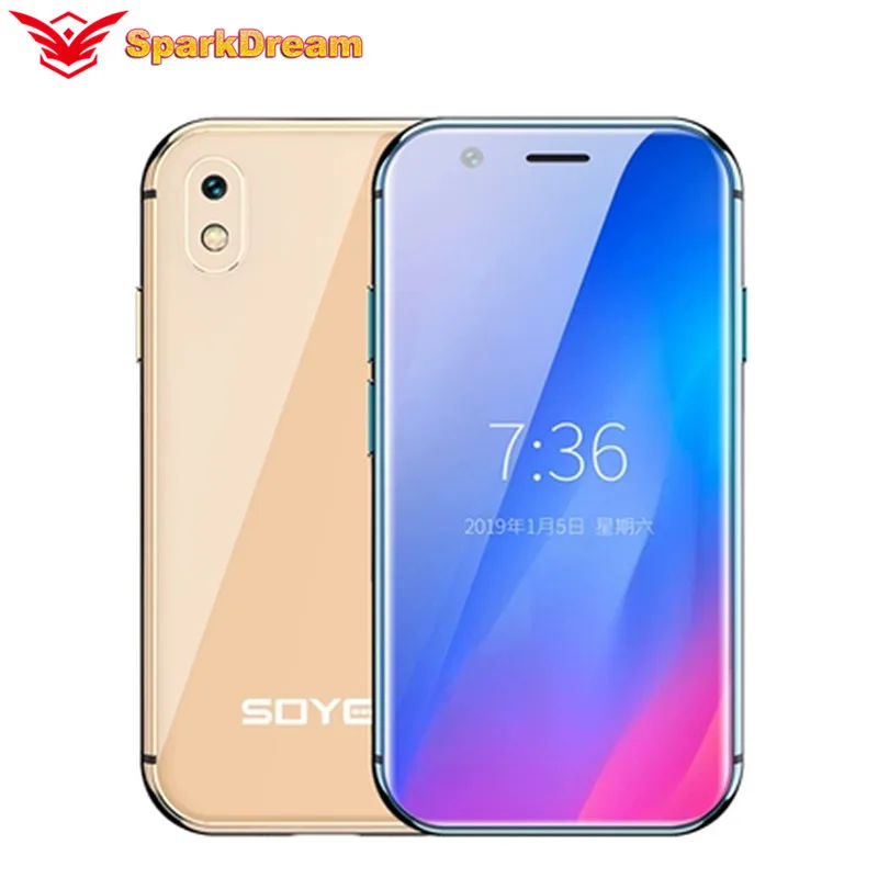 Смартфон SOYES XS 3 ''4G LTE Android 6,0, 2 ГБ, 16 ГБ, самый маленький четырехъядерный процессор, две sim-карты, Wifi, gps, разблокированный, супер мини сенсорный мобильный телефон