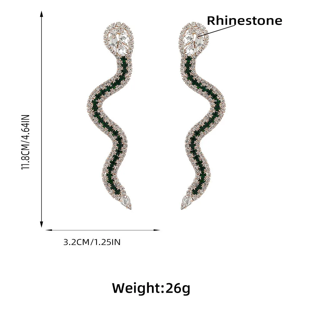 Новинка 2022 зеленые серьги-подвески сексуальные длинные висячие серьги ювелирные