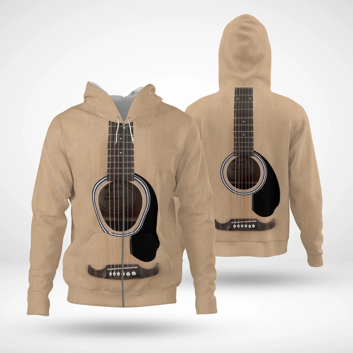 

Guitar 3D Hoodies Printed Harajuku Coat Jacket Men For Women Fashion Zipper hoodies Drop Shipping 01