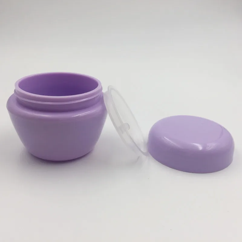 Бесплатная доставка 15/30/50 шт 1 7 Oz 50 мл Пластиковые кувшины с крышками и