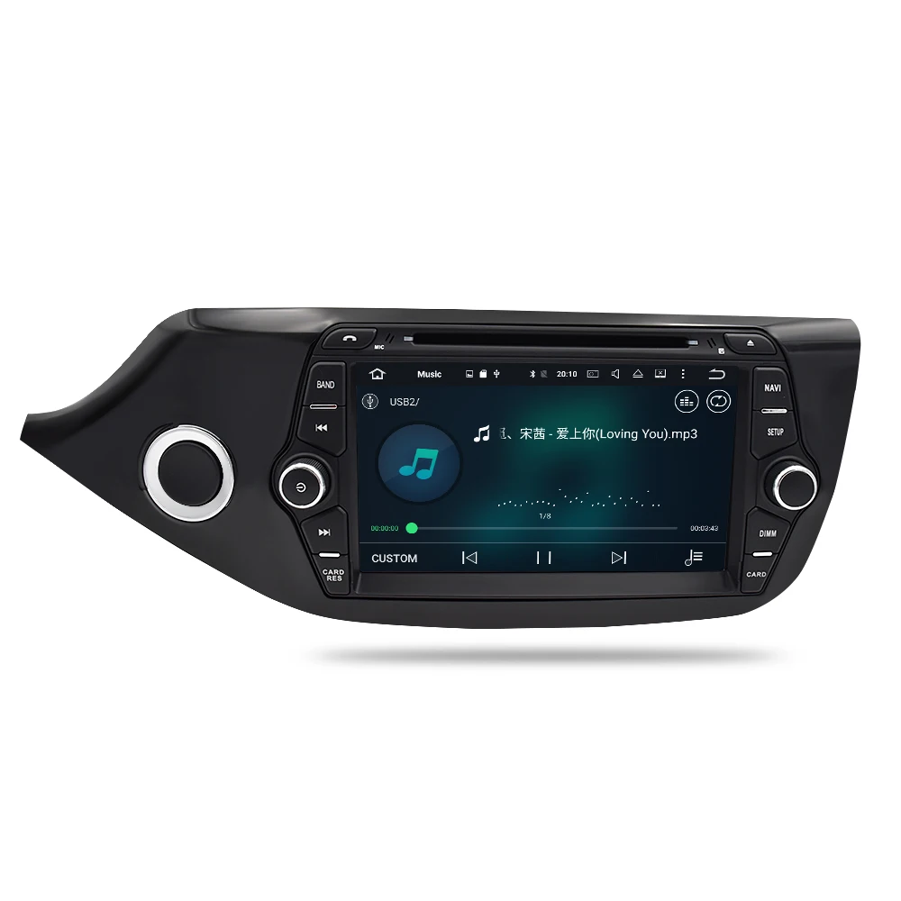 Фото Android 10,0 автомобильный DVD-плеер GPS ГЛОНАСС навигация Мультимедиа для Kia Ceed 2013 2014 2015 Авто RDS Радио Аудио Видео Стерео №4
