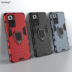 For Xiaomi Redmi Note 10 Pro Case for Redmi Note 10S 5G Pro Note 9S
Poco X3 Pro NFC F3 M3 Cover Armor Protective Silicone Cover