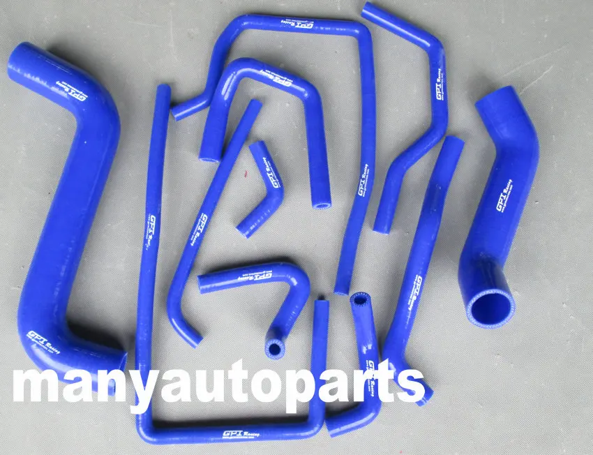Для SUBARU IMPREZA WRX/STi GDA/GDB EJ207 00 07 силиконовый шланг радиатора черный|wrx impreza|hose radiatorwrx sti