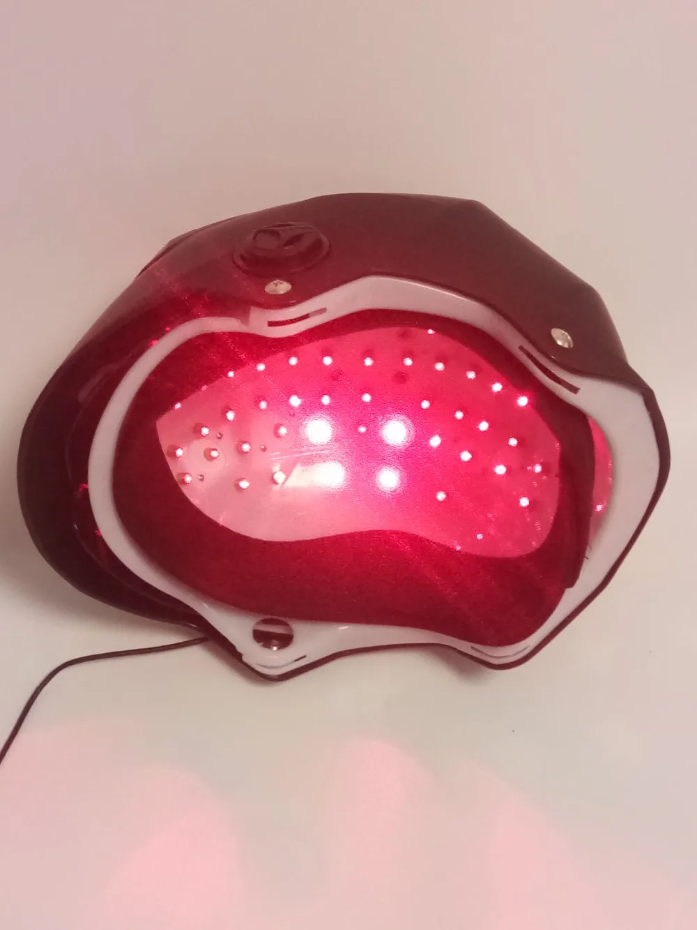 

EU US PLUG 110V-220V Hair loss products baldness hair grows system 650nm laser cap helmet for sale