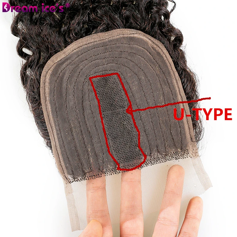 

Kinky Curly Black 6 Bundles Human Hair Blend With Lace Closure Synthectic Crochet Prestretched Braiding Hair Young Lady Cosplay