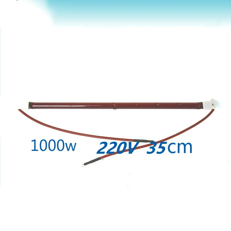 Инфракрасная кварцевая лампа для сушки краски 1000 Вт 35 см | Освещение