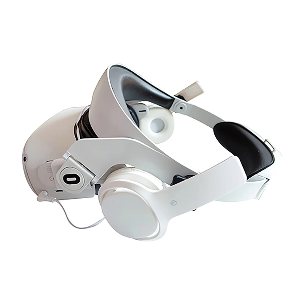 

Игровой легкий улучшающий ударопрочный удобный регулируемый Противоскользящий ремешок для головы с уменьшением давления для Oculus Quest 2 VR