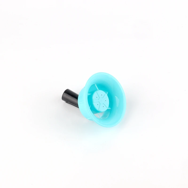 1 шт. синяя утолщенная Распылительная насадка с защитной крышкой Веерообразный