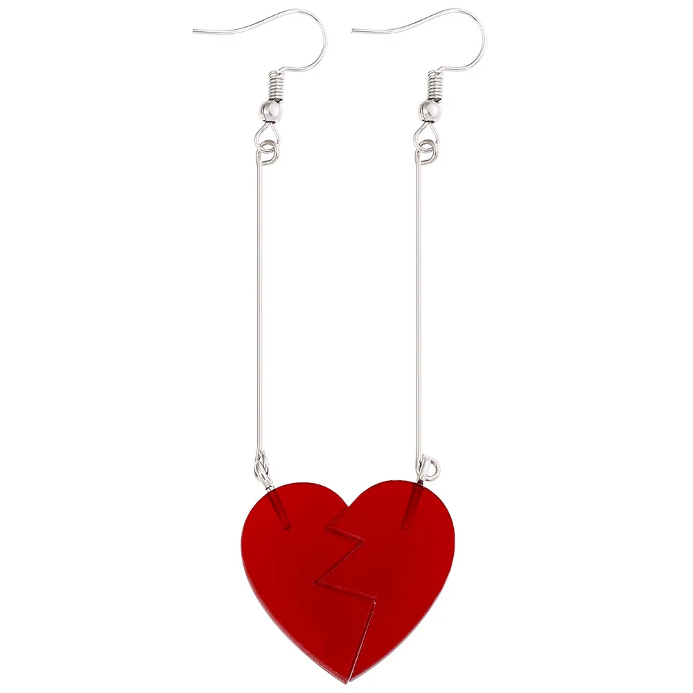 Серьги в форме сердца из аниме невероятные приключения Джоджо реквизит для