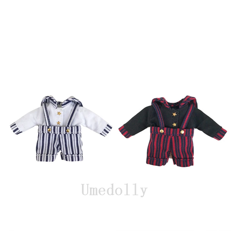 2 шт./компл. Obitsu 11 кукла модный костюм моряка для одежды OB11 1/12 BJD GSC Ixdoll аксессуары |