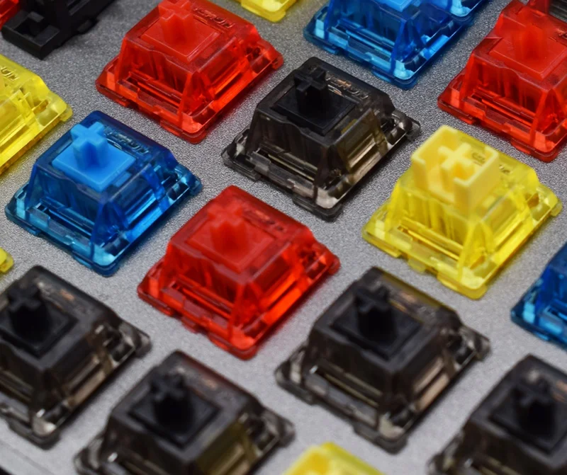 Чернила Gateron индивидуальный переключатель 5 контактов SMD RGB полупроницаемое