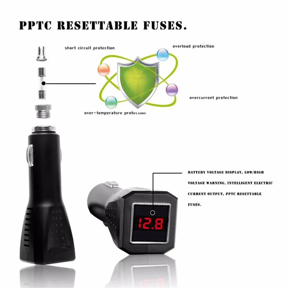 Новинка 12 24 в профессиональный автомобильный прикуриватель с 3 розетками