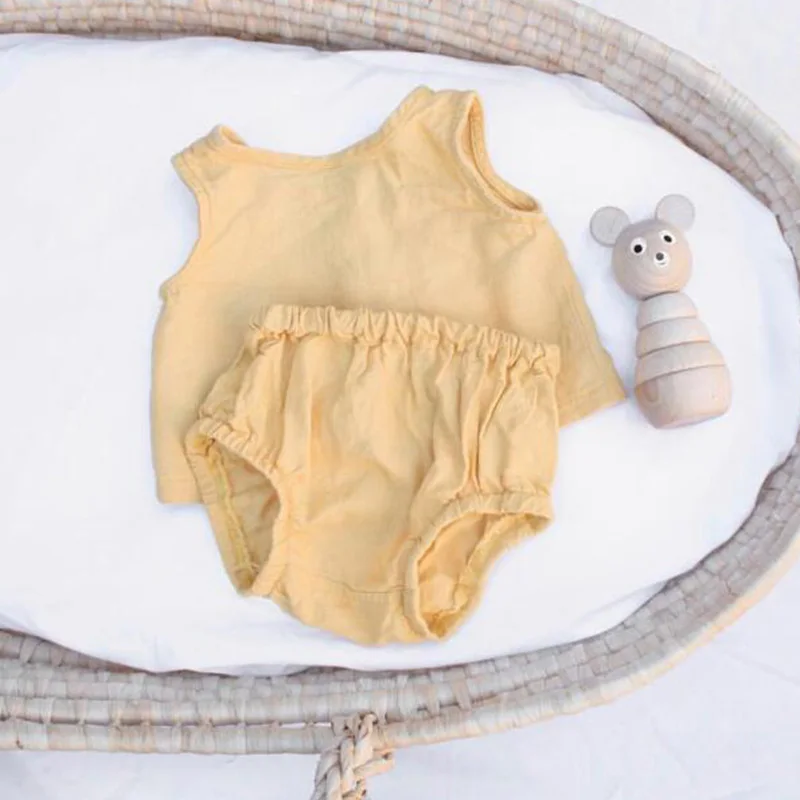 Комплекты для новорожденных детей летняя одежда маленьких девочек и мальчиков