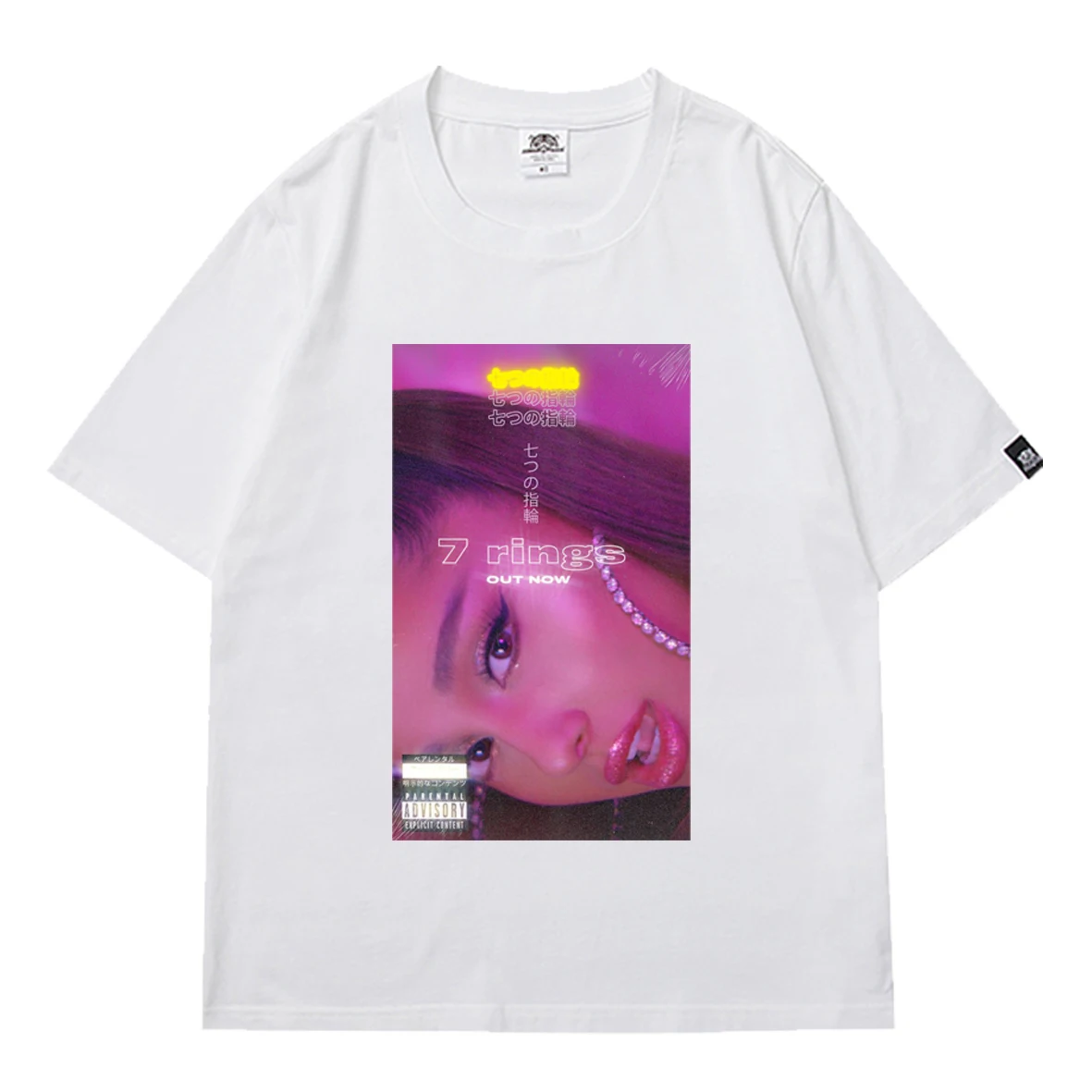 

Ariana Grande Men's Oversized T-shirt Anime Clothes Men T-shirt Casual Short Sleeve Tshirts Men Cartoon Male Patterned Tops