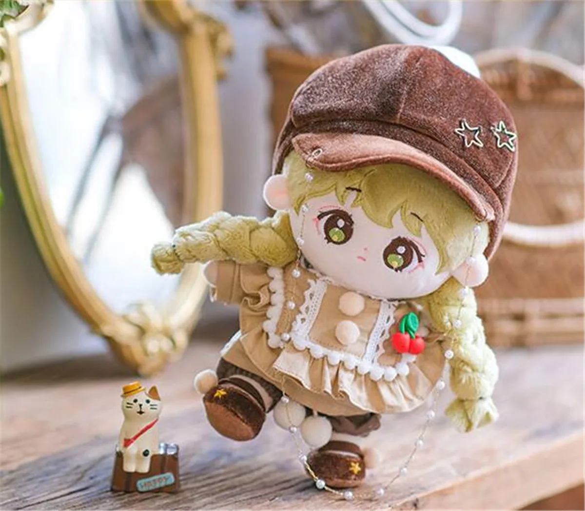 

Cosmile ручная работа для куклы сменная одежда костюм Тирамису зимние костюмы реквизит для косплея