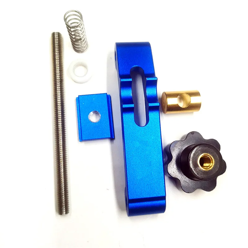 Улучшенная Т образная пластина торцевые зажимные блоки желобные регулируемая