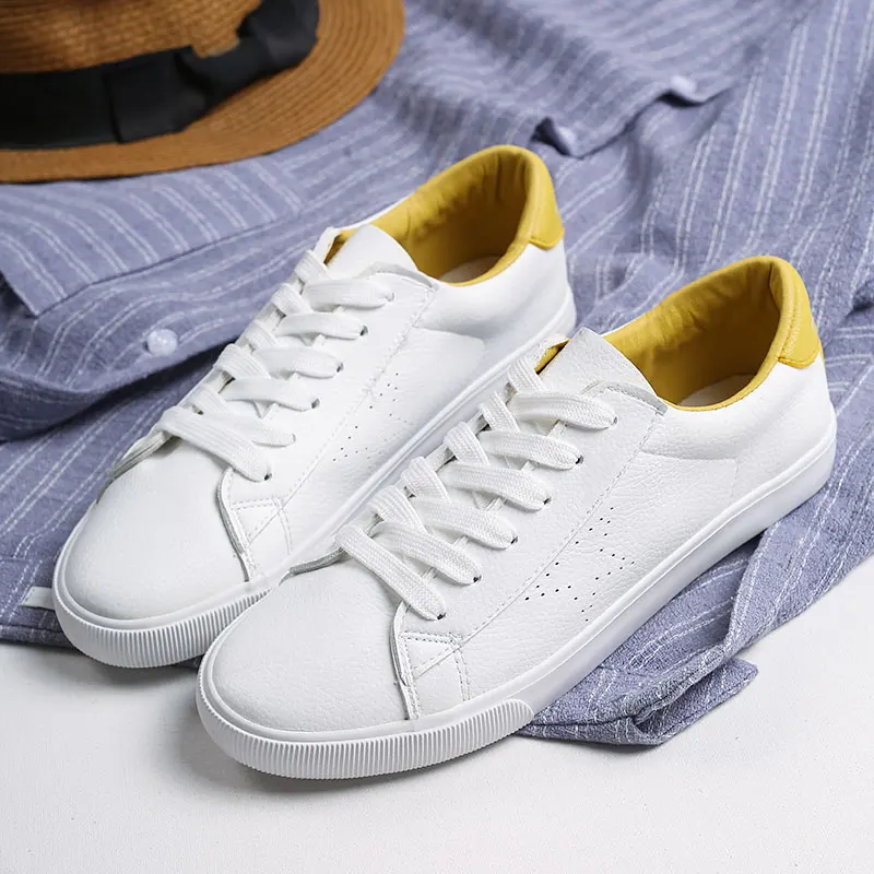 Кроссовки GOGC женские мягкая дышащая кожаная обувь повседневные без каблука