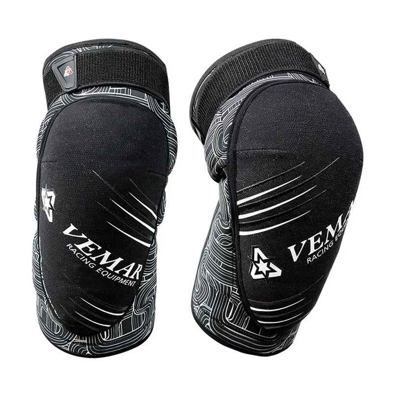 

Наколенники Vemar для мужчин, защита для езды на горном велосипеде, защита для эндуро, для внедорожников, огнестойкая защита от падения