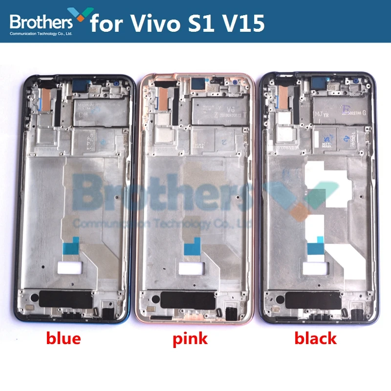 ДЛЯ Vivo S1 V15 передняя рамка ЖК-рамка новый оригинальный передний корпус для