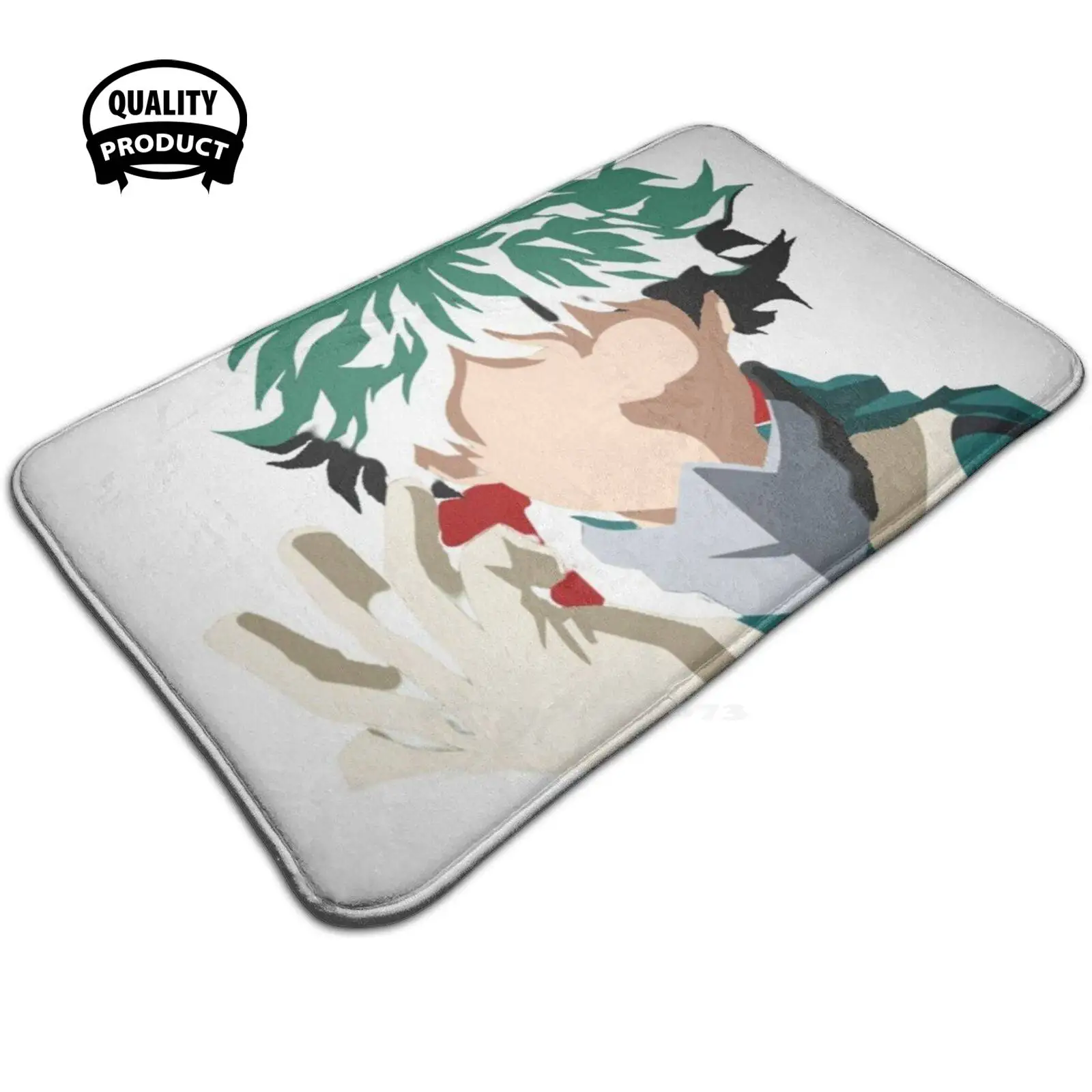 Удобный коврик Midoriya для двери ног аниме bokunoheroworld Mha Deku | Дом и сад
