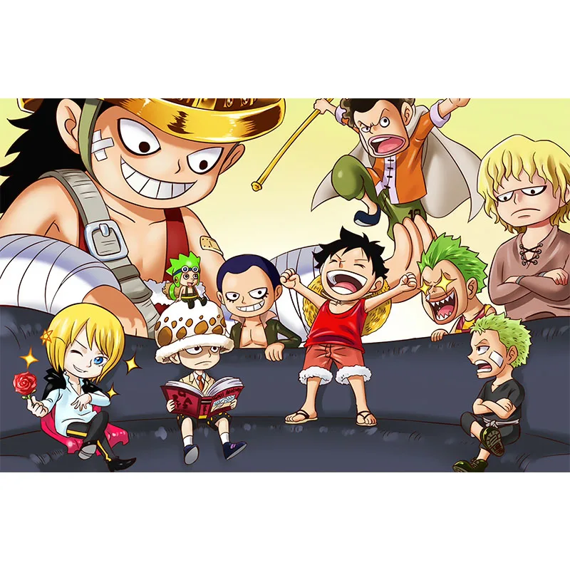 

108-1500 tablets for children One Piece Version Q Jigsaw puzzle Adult decompression Gift of children's educational toys