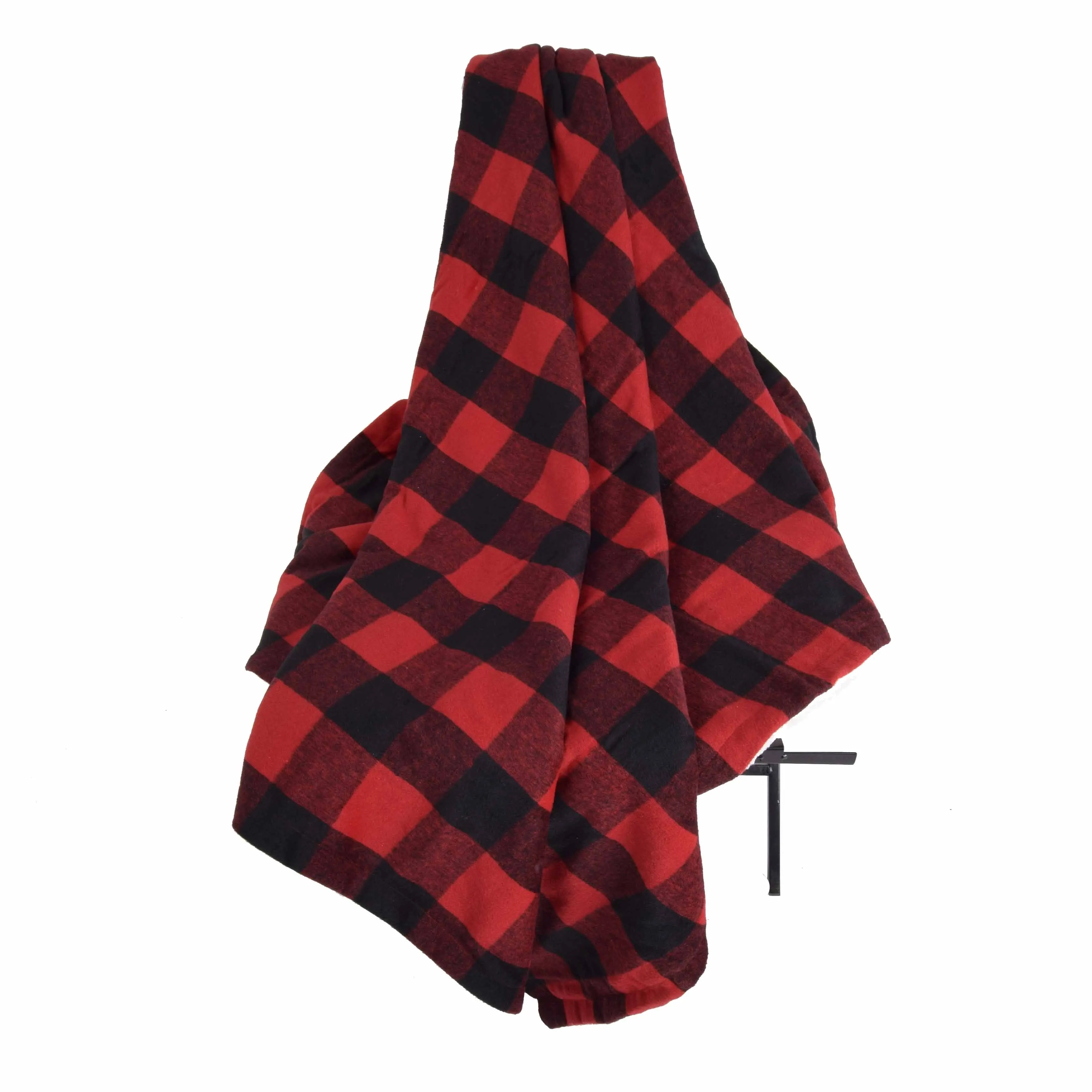 Плотное плотное мягкое шерпа одеяло в клетку двухстороннее зимнее толстое