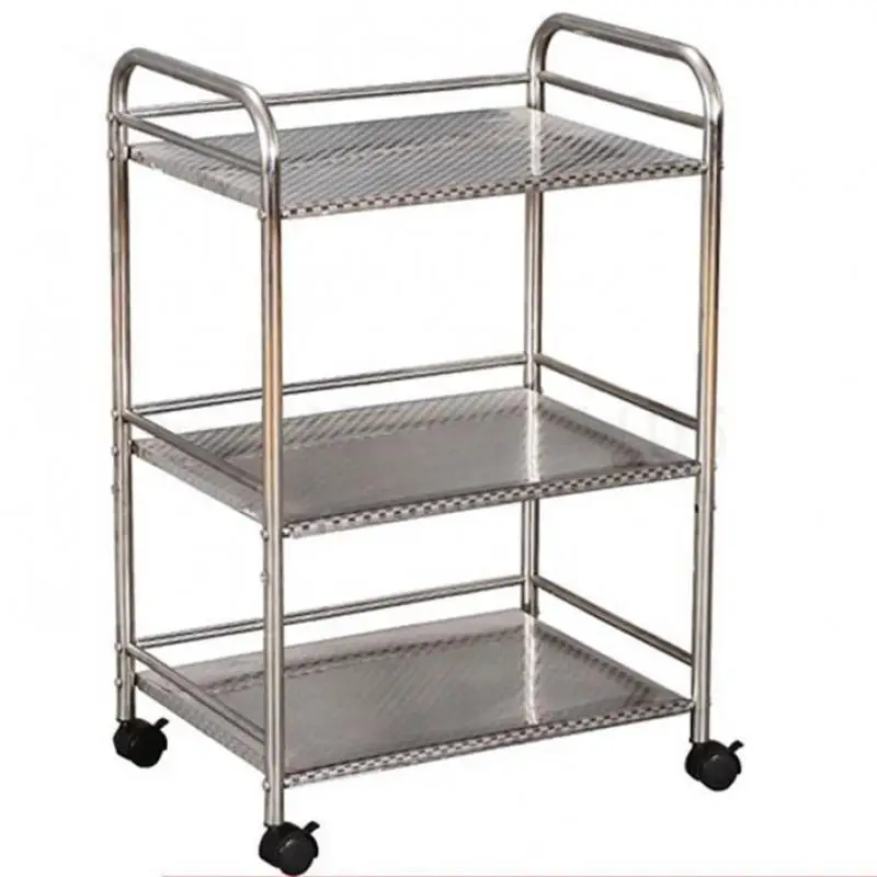 Кухонная полка из нержавеющей стали для микроволновой печи подвижный шкив