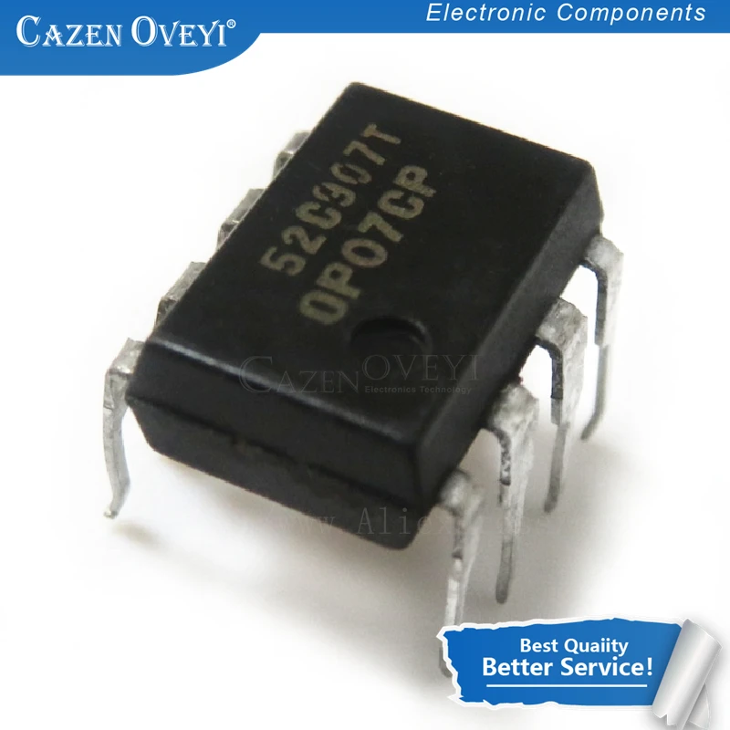 10 шт./лот OP07CP OP07 OP07C DIP-8 Операционные усилители-Op Amps низкое офсетное напряжение