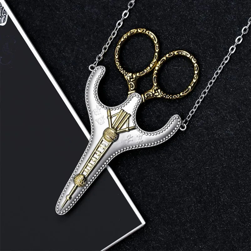 MIUSIE Ретро изысканные винтажные ножницы ручной работы из нержавеющей стали