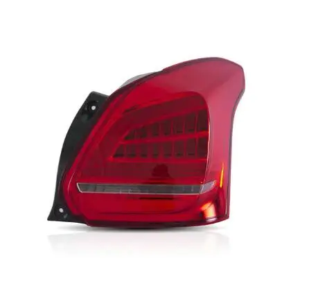 Автомобильный Стайлинг для Suzuki Swift задние фонари- для Swift светодиодный задний фонарь+ сигнал поворота+ тормоз+ обратный светодиодный свет - Цвет: Красный