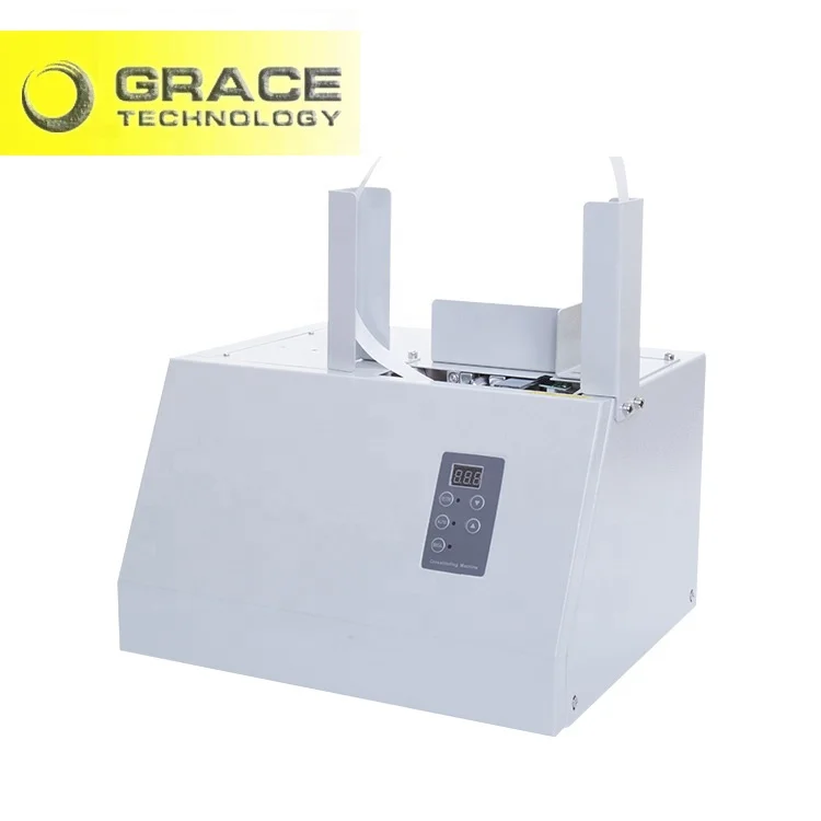 

Professional Light weight cash strapping money currency banding machine