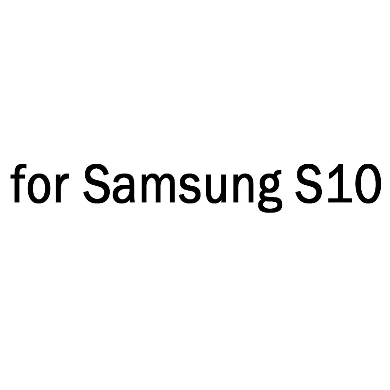 for Samsung S10 Индивидуальный индивидуальный Мягкий ТПУ чехол для телефона для iphone 11 pro XS Max XR X 10 8 7 6S 6 Plus 5 5S SE DIY задняя крышка на заказ - Цвет: for Samsung S10
