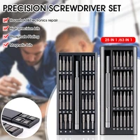 multi purpose precision screwdriver set cr v steel magnetic driver and bits electronics repair tool kit for computers watches
