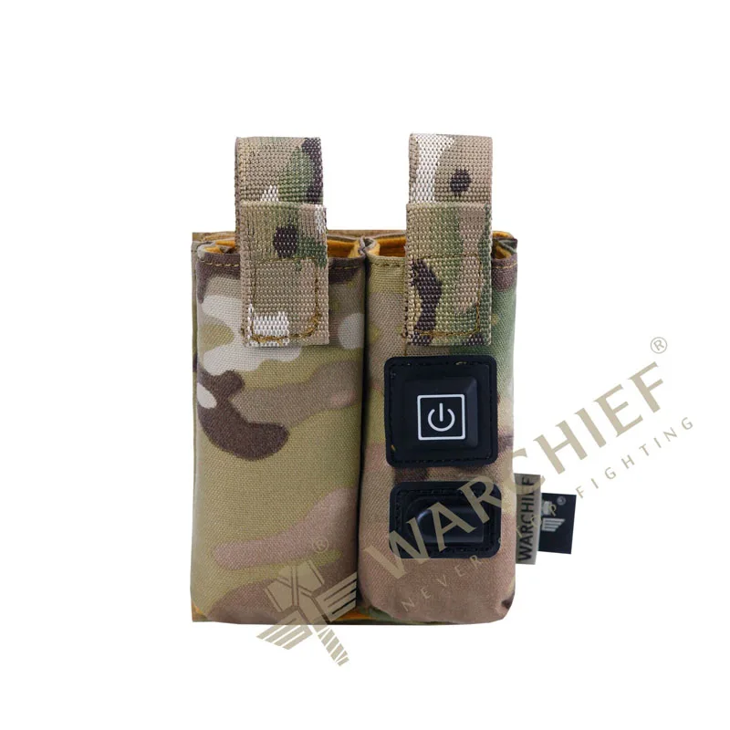Чехол для магазина Warchief Dual Molle 9 мм портативный чехол пистолета с функцией нагрева