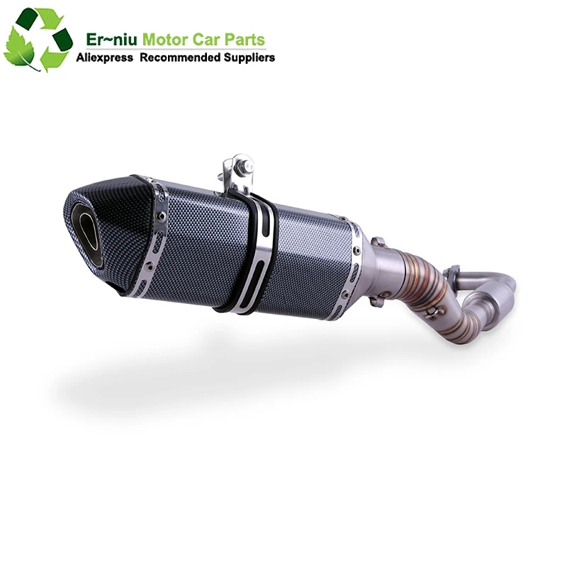 Выхлопной глушитель NMAX155 для мотоцикла без шнуровки полная система контактная