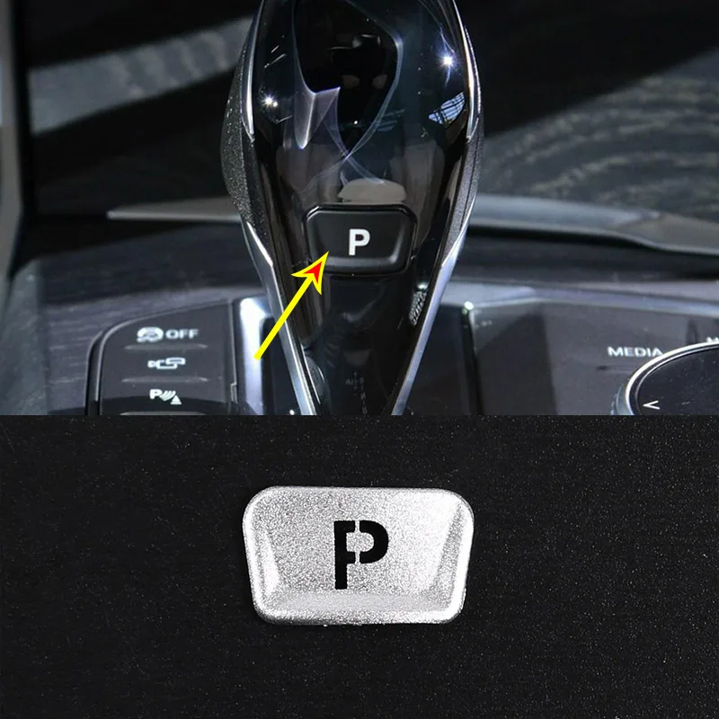 

Car Button Decoration Sticker For BMW 3 4 Series G20 G28 G22 G23 Z4 G29 Internal Decoration Electronic Brake P Button Hand Brake